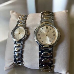 Set of 2 Geneva Watches